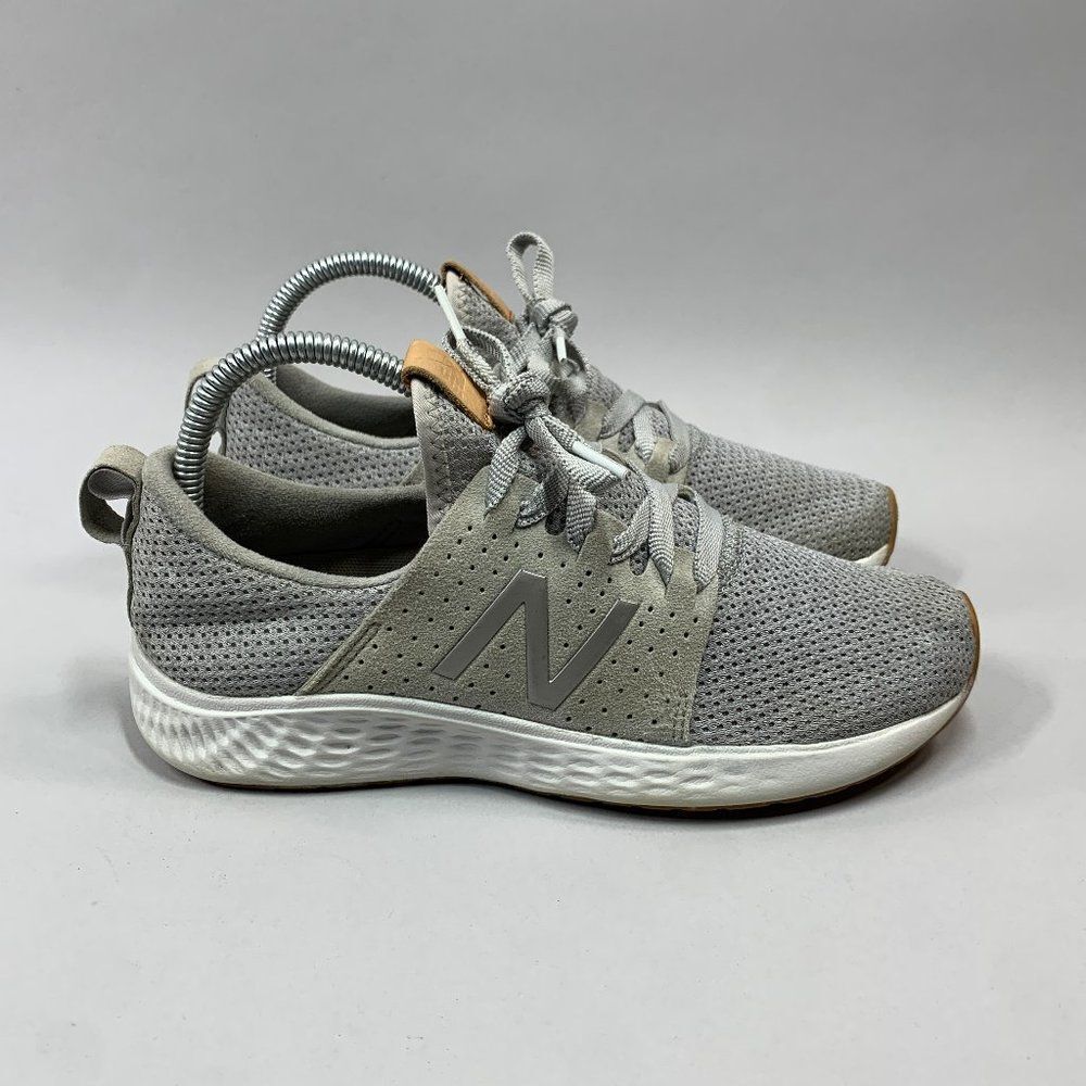 New Balance Fresh Foam‎ Sport v1 Running Shoes Women's 7 Grey Athletic Sneakers